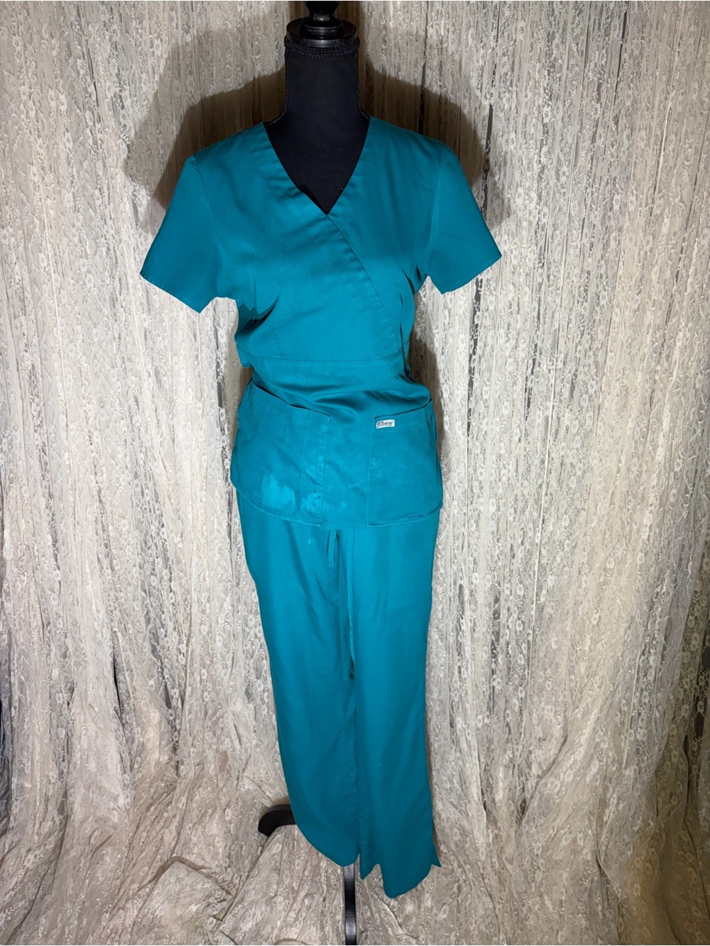 Grey's Anatomy Teal Scrub Set